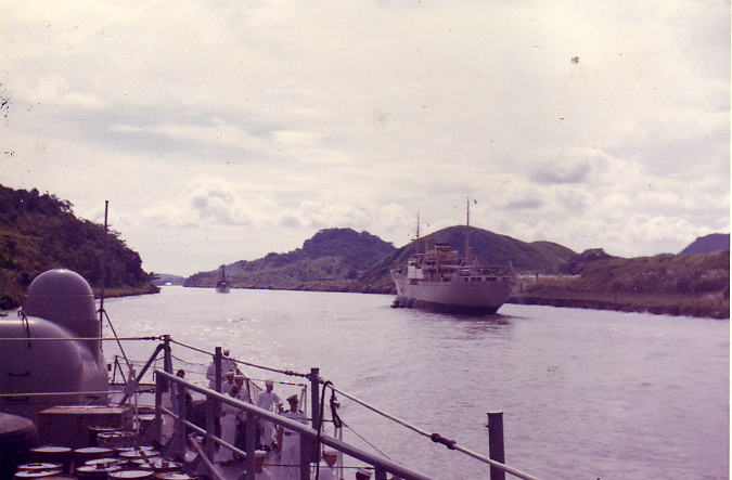 Mullinnix in Panama Canal