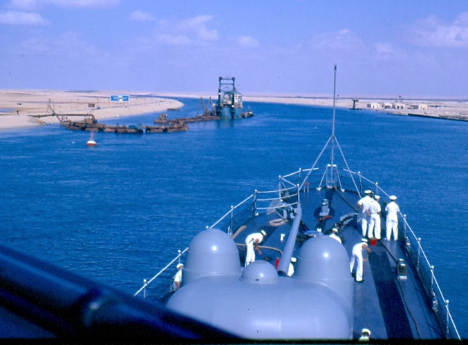 Mux in Suez Canal - 1966