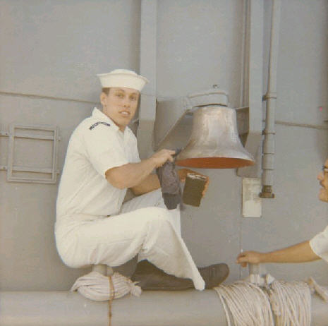 Shining the Mux Ship's Bell 1966
