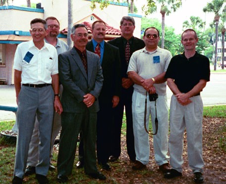 Early 70s Shipmates at 2001 Reunion