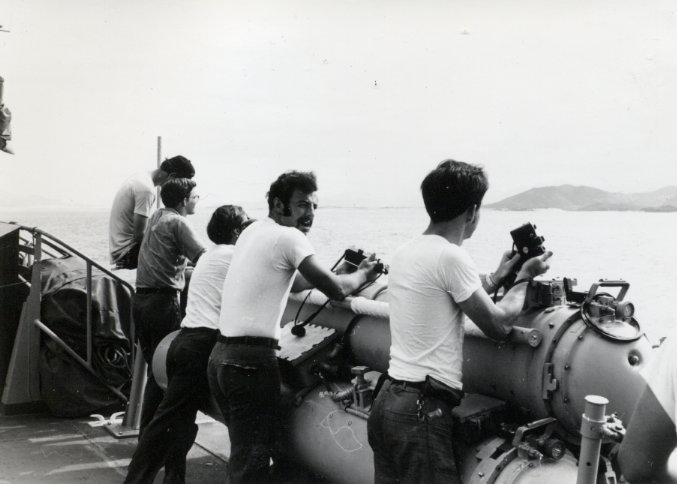 Mux Crew on Torpedo Deck