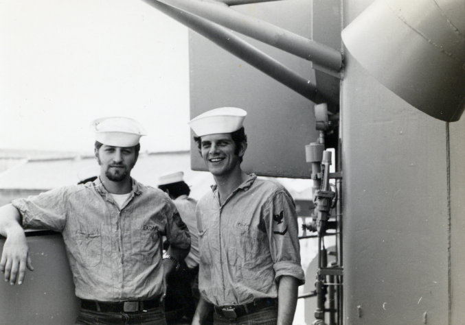 John Ekdahl and Shipmate