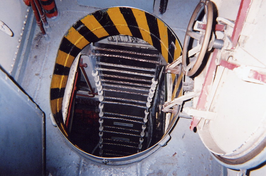 Engine Room Entrance USS Edson DD-946