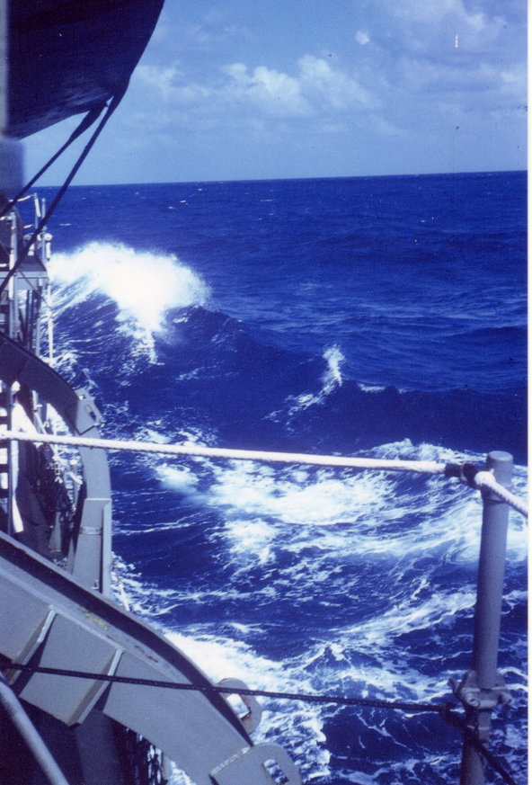 Mux Full Power Run during Gemini 3 Recovery 1965