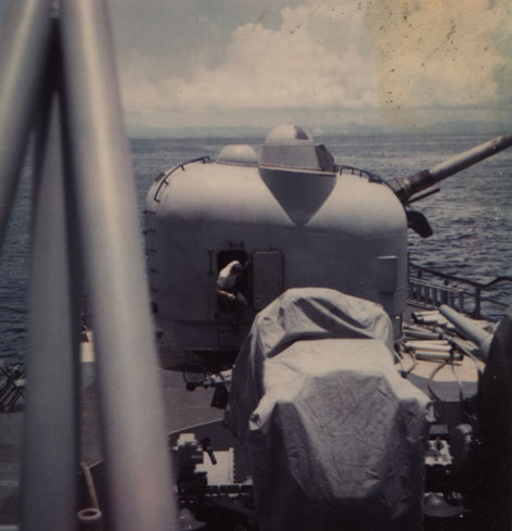 GMG John Toth in MT52 Shelling Enemy positions Vietnam 1972