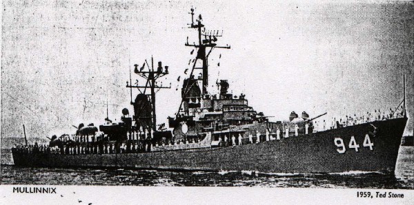 Mullinnix 1959 from Janes Fighting Ships 1961/2