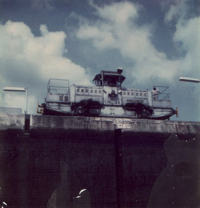 Panama Canal Train - April, 1972