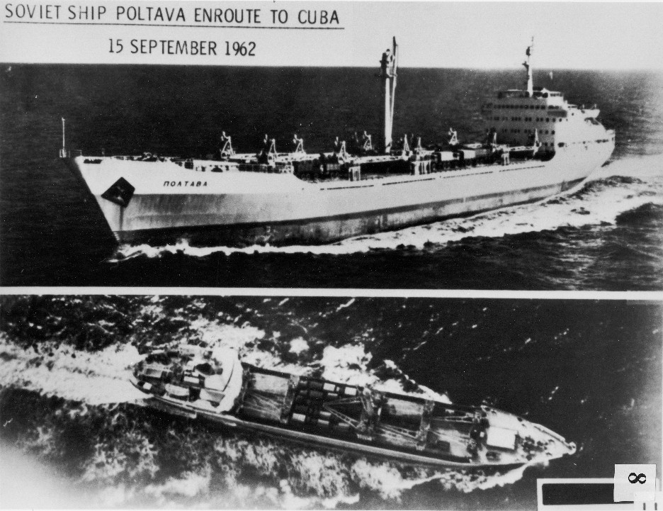 Soviet Ship Poltava - 15 Sept 1962